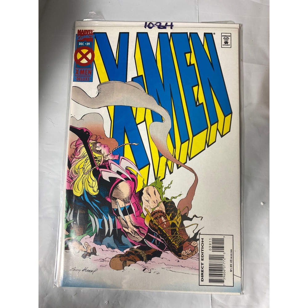 Marvel Comics X-Men #39 Dec 1994 Deluxe Direct Edition Andy Kubert Legion Cover